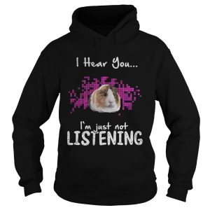 Bunny i hear you im just not listening shirt 1