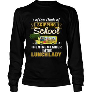 Bus I often think of skipping schoolthen I remember Im the lunch shirt 2