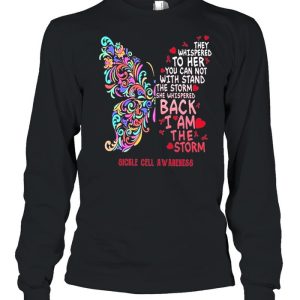 Butterfly sickle cell anemia awareness shirt