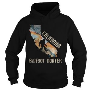 California bigfoot hunter sunset shirt 1