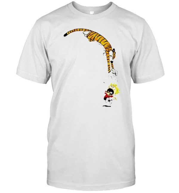 Calvin and Hobbes Jump shirt