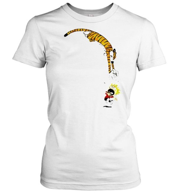 Calvin and Hobbes Jump shirt