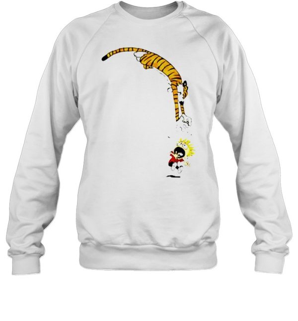 Calvin and Hobbes Jump shirt