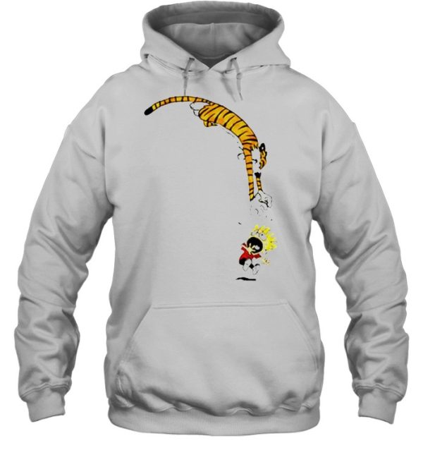 Calvin and Hobbes Jump shirt