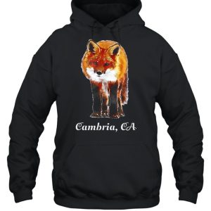 Cambria California Watercolor Paint Wild Fox Outdoor shirt 5