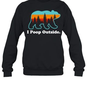 Camping for Outdoorsman I Poop Outside shirt