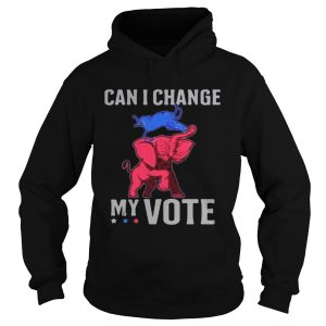 Can I Change My Vote Trump Elephant Election shirt 1