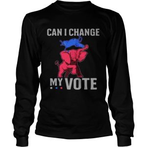 Can I Change My Vote Trump Elephant Election shirt 2