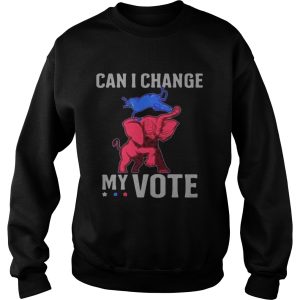 Can I Change My Vote Trump Elephant Election shirt 3