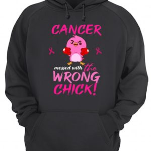 Cancer Messed With Wrong Chick T shirt 3