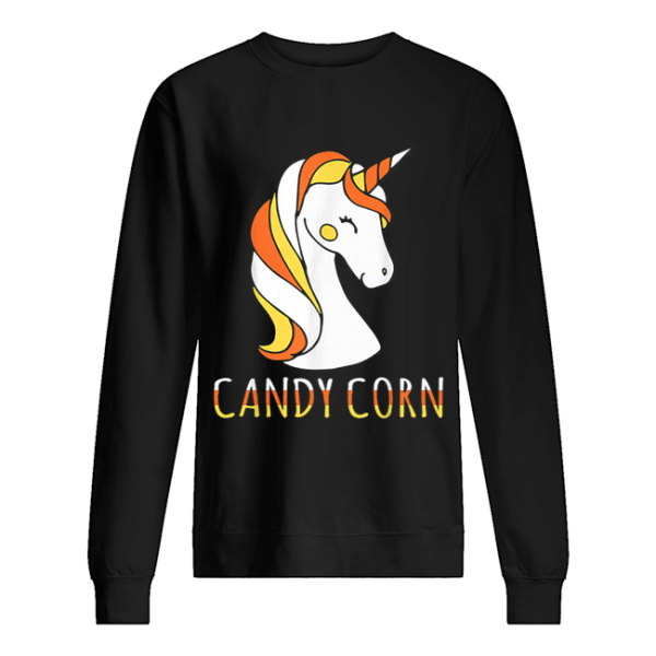 Candy Corn Unicorn Halloween shirt