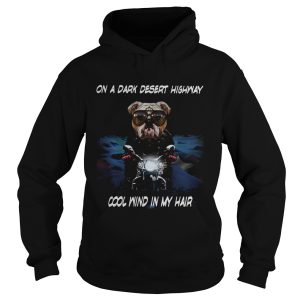 Cane Corso on a dark desert highway cool wind in my hair shirt