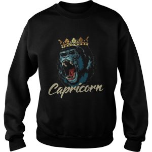 Capricorn Queen Gorilla Zodiac shirt 3