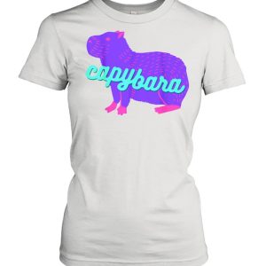 Capybara Pastel Disco shirt