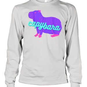 Capybara Pastel Disco shirt 3