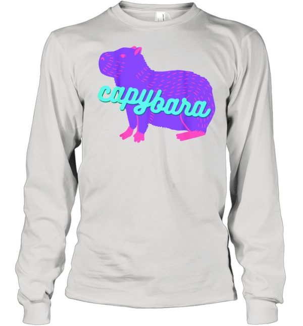 Capybara Pastel Disco shirt