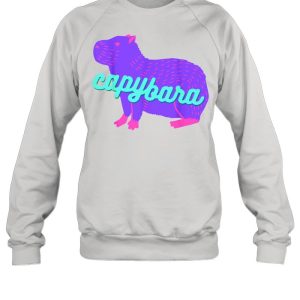 Capybara Pastel Disco shirt 4