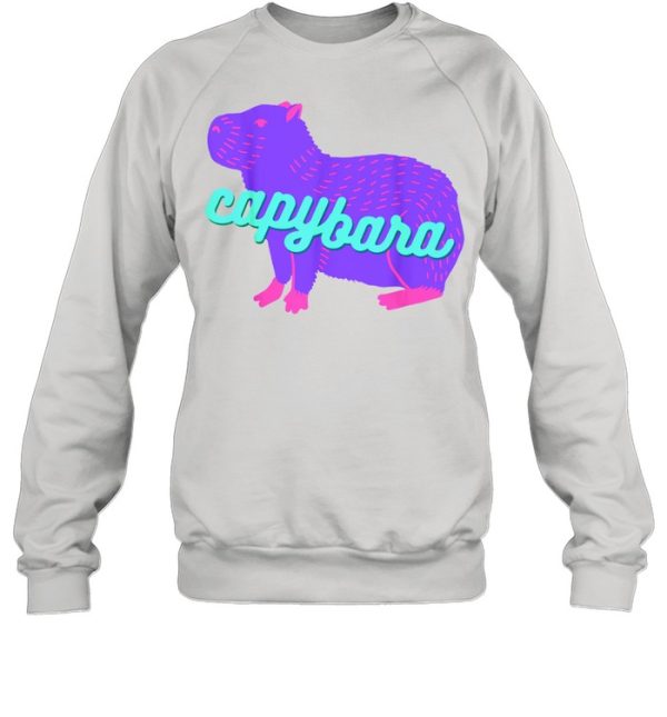 Capybara Pastel Disco shirt