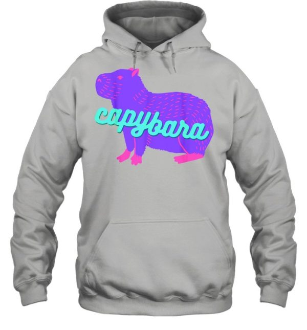 Capybara Pastel Disco shirt