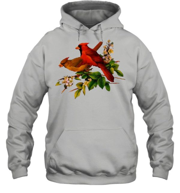 Cardinal Couple Personalized Name Here T-shirt