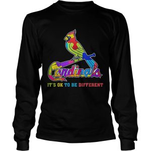 Cardinals Autism its ok to be different shirt 2