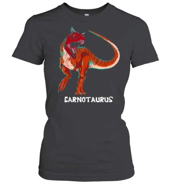 Carnotaurus Dinosaur Design T-Shirt