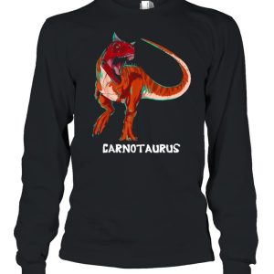 Carnotaurus Dinosaur Design T Shirt 3