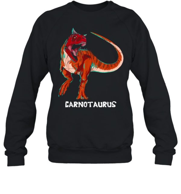 Carnotaurus Dinosaur Design T-Shirt