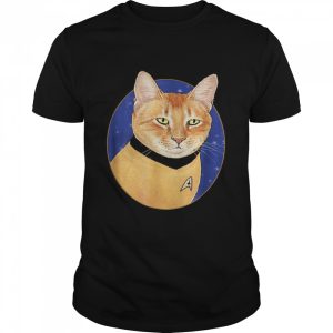 Cat Captain Kirk Shirt 1