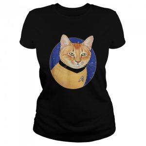 Cat Captain Kirk Shirt 2