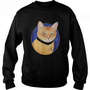 Cat Captain Kirk Shirt 4