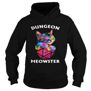 Cat Colorful Dungeon Meowster shirt 1