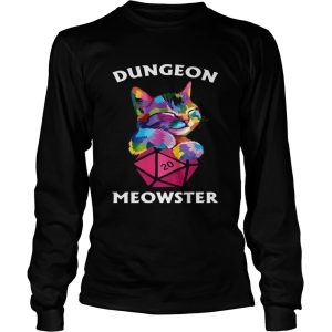 Cat Colorful Dungeon Meowster shirt 2