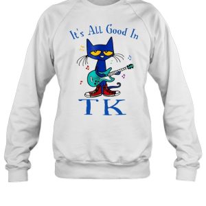 Cat Guitar Transitional Kindergarten It's All Good In TK T shirt 4