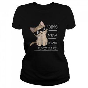 Cat Happy New Year 2022 T-Shirt