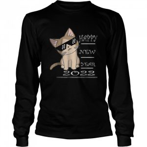 Cat Happy New Year 2022 T Shirt 3