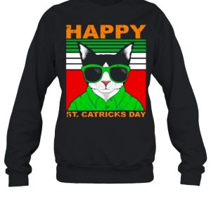 Cat Happy St Catricks Day vintage shirt