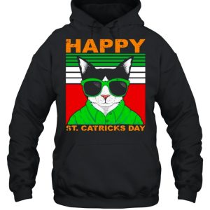 Cat Happy St Catricks Day vintage shirt 2