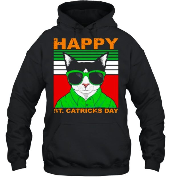 Cat Happy St Catricks Day vintage shirt