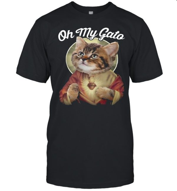 Cat Jesus Oh My Gato shirt