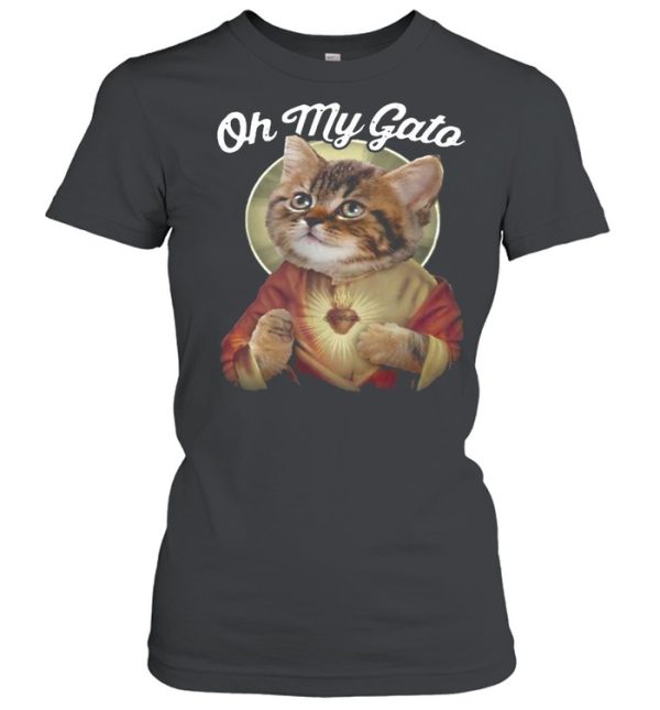 Cat Jesus Oh My Gato shirt