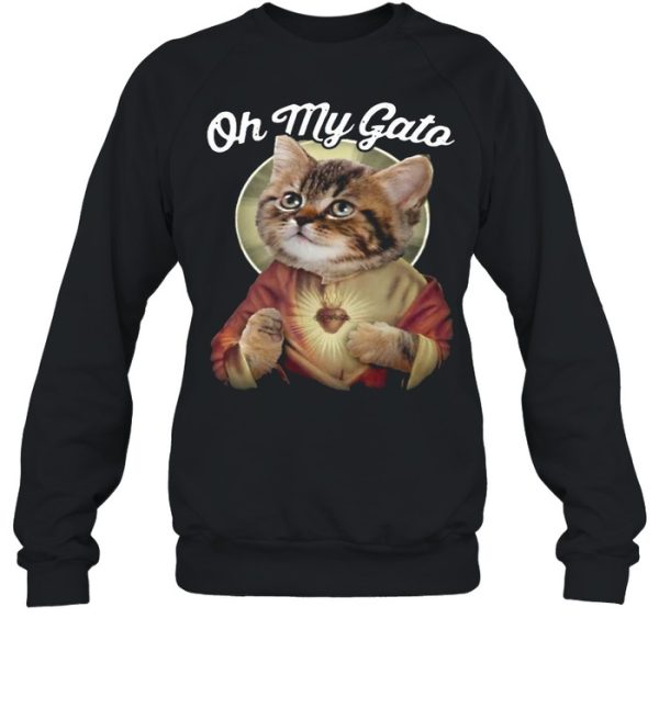 Cat Jesus Oh My Gato shirt