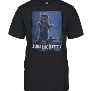 Cat Jurassic kitty shirt