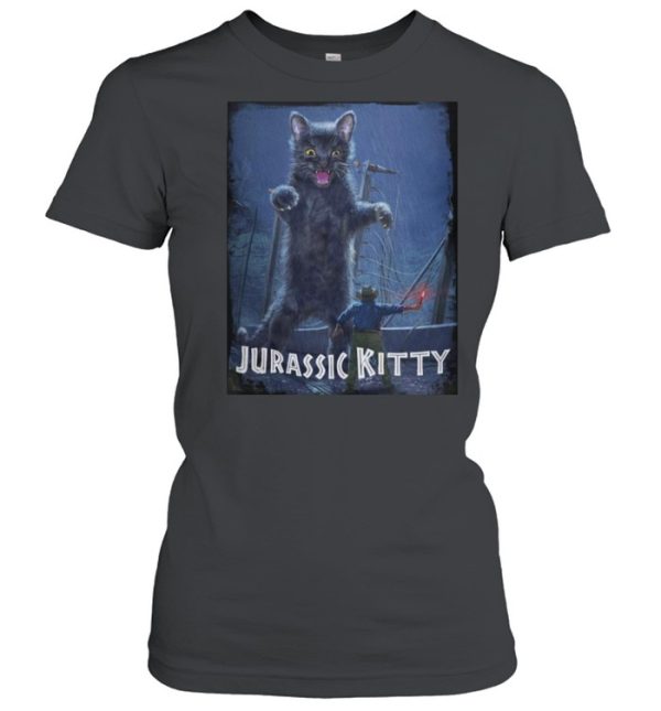 Cat Jurassic kitty shirt