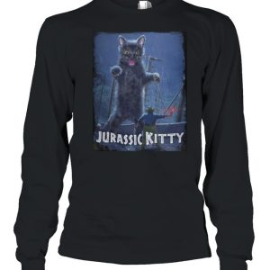 Cat Jurassic kitty shirt 3