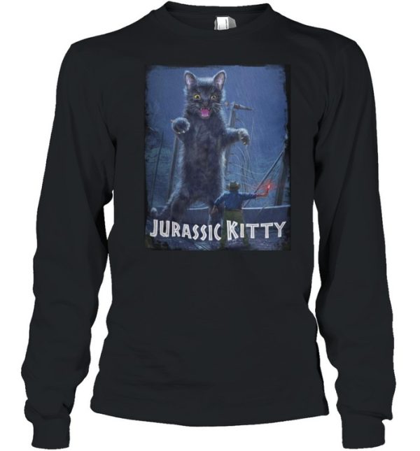 Cat Jurassic kitty shirt