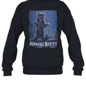 Cat Jurassic kitty shirt 4