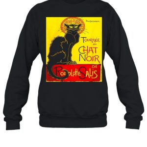 Cat Le Chat Noir The Black Cat Art Nouveau Vintage shirt