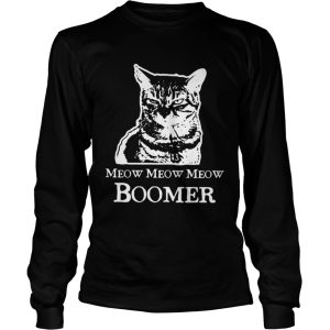 Cat Meow Meow Meow Boomer shirt 2