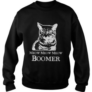 Cat Meow Meow Meow Boomer shirt 3